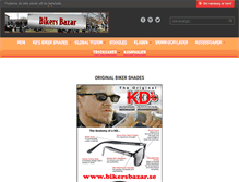 Tablet Screenshot of bikersbazar.se